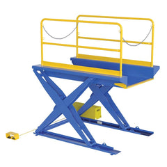 Vestil - Lifting Tables; Type: Ground Lift Scissor ; Lift Style: Scissor ; Style: Ground ; Load Capacity (Lb.): 3000.000 ; Minimum Height (Inch): 13 ; Lift Height (Inch): 18 - Exact Tool & Supply