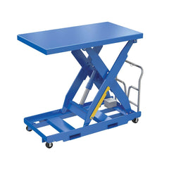 Vestil - Lifting Tables; Type: Electric Hydraulic Lift ; Lift Style: Scissor ; Style: Portable Electric Hydraulic ; Load Capacity (Lb.): 2000.000 ; Minimum Height (Inch): 13 ; Lift Height (Inch): 48 - Exact Tool & Supply