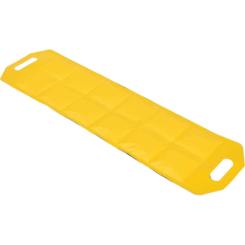 Vestil - Dock Strip Doors/Curtains; Type: Dock Seal Draft Blocker ; Door Width (Feet): 3 ; Door Height (Feet): 0 ; Material: Vinyl ; Style: Draft Blocker ; Color: Black/Yellow - Exact Tool & Supply