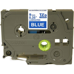Brother - Labels, Ribbons & Tapes; Type: Label Tape ; Color: White on Blue ; For Use With: GL-100; GL-H100; PT-1000; PT-1000BM; PT-1010; PT-1010B; PT-1010NB; PT-1010R; PT-1010RDT; PT-1010S; PT-1090; PT-1090BK; PT-1100; PT-1100QL; PT-1100SB; PT-1100SBVP; - Exact Tool & Supply