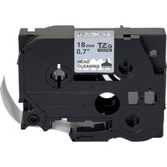 Brother - Labels, Ribbons & Tapes; Type: Label Tape ; Color: White ; For Use With: PT-1300; PT-1400; PT-1500; PT-1500PC; PT-1600; PT-1700; PT-1750; PT-1760; PT-1800; PT-1810; PT-1830; PT-1830C; PT-1830SC; PT-1830VP; PT-1880C; PT-1880SC; PT-1880W; PT-1890 - Exact Tool & Supply