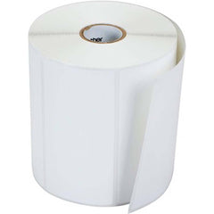 Brother - Labels, Ribbons & Tapes; Type: Multipurpose ; Color: White ; For Use With: TD-2020; TD-2120N; TD-2130N; Desktop Thermal Printers and TD-4410D; TD-4420DN; TD-4550DNWB; TD-4420TN; TD-4520TN; TD-4650TNWB; TD-4750TNWB 4 in Desktop Thermal Printers - Exact Tool & Supply