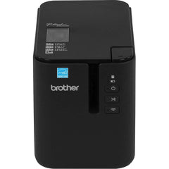 Brother - Electronic Label Makers; Type: Desktop Label Printer ; Power Source: 24V DC 2.65A Auto Ranging Power Supply; Rechargeable Battery ; Resolution: 360 ; Contents: Label Printer; 8 m Tape (TZeS251); USB Cable; AC Adapter (AD-9100ESA); Power Cable; - Exact Tool & Supply