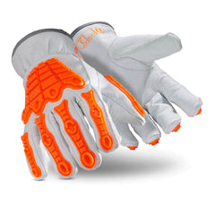 HexArmor - Cut & Puncture Resistant Gloves; Type: Cut & Puncture Resistant ; ANSI/ISEA Puncture Resistance Level: 3 ; ANSI/ISEA Cut Resistance Level: A7 ; ANSI/ISEA Abrasion Resistance Level: 4 ; Coated Area: Uncoated ; Material Type: Leather - Exact Tool & Supply