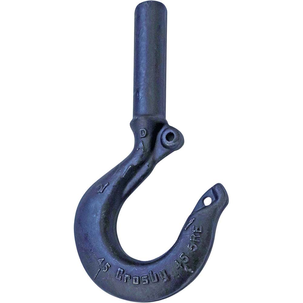 Crosby - Eye Hooks; Material: Alloy Steel ; Load Capacity (Lb.): 2000.000 ; Reach (Decimal Inch): 5.1400 - Exact Tool & Supply