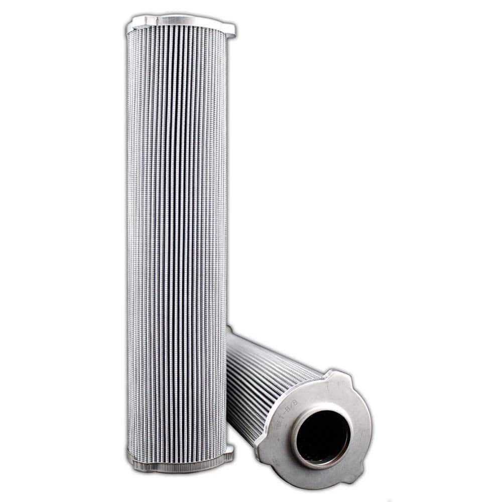 Replacement/Interchange Hydraulic Filter Element: Microglass, 1  µ