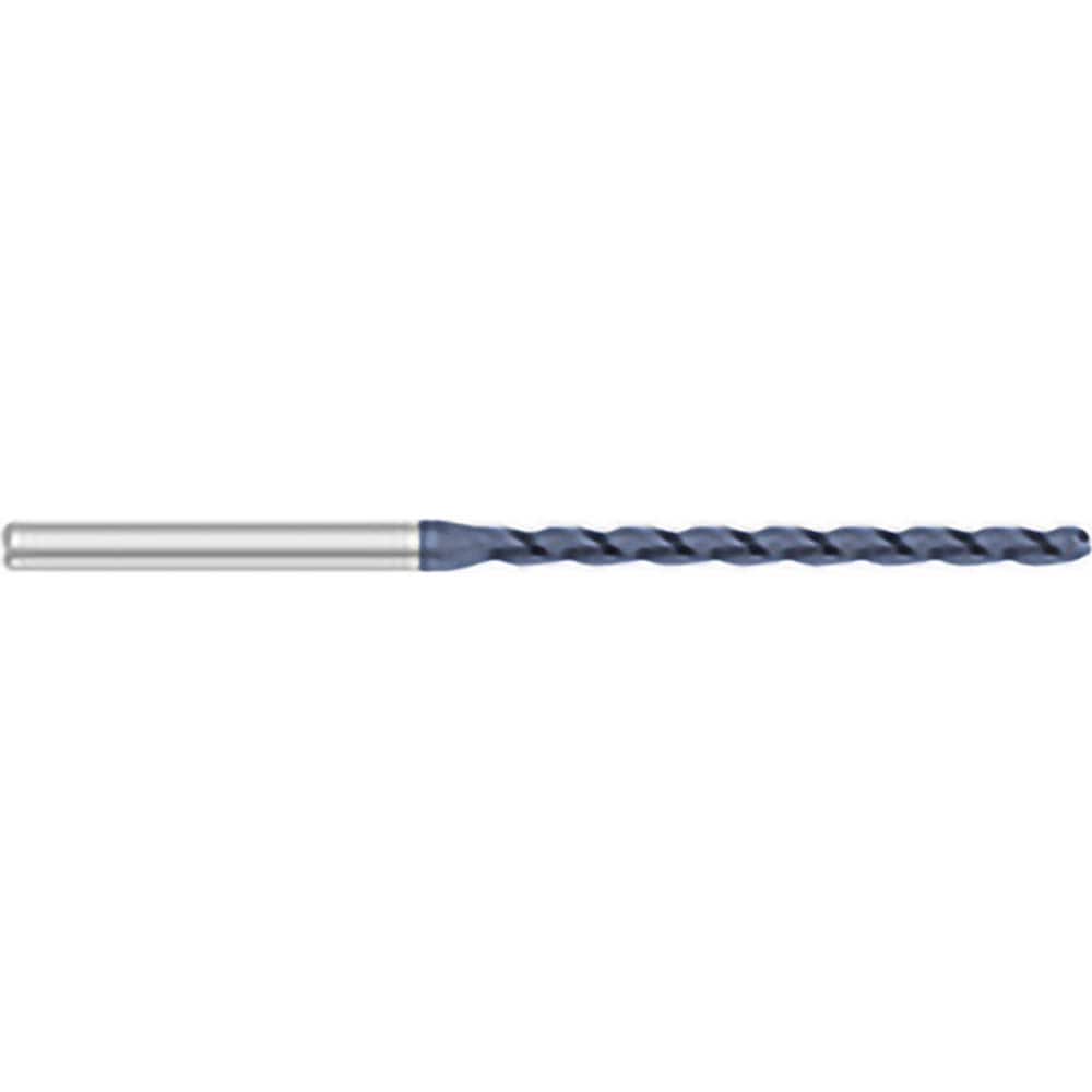 Titan USA - Ball End Mills; Mill Diameter (Decimal Inch): 0.0100 ; Number of Flutes: 3 ; Length of Cut (Decimal Inch): 0.0500 ; Material: Solid Carbide ; Overall Length (Inch): 2-1/2 ; Overall Length (Decimal Inch): 2.50000 - Exact Tool & Supply