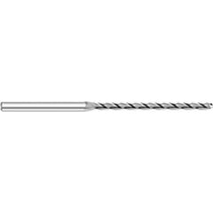 Titan USA - Ball End Mills; Mill Diameter (Decimal Inch): 0.0300 ; Number of Flutes: 3 ; Length of Cut (Inch): 1/4 ; Length of Cut (Decimal Inch): 0.2500 ; Material: Solid Carbide ; Overall Length (Inch): 2-1/2 - Exact Tool & Supply