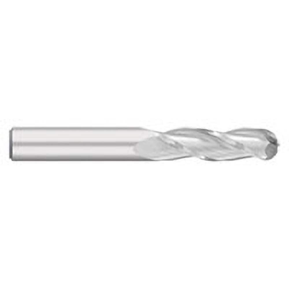 Titan USA - Ball End Mills; Mill Diameter (Inch): 5/8 ; Mill Diameter (Decimal Inch): 0.6250 ; Number of Flutes: 3 ; Length of Cut (Inch): 2-1/4 ; Length of Cut (Decimal Inch): 2.2500 ; Material: Solid Carbide - Exact Tool & Supply