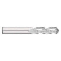 Titan USA - Ball End Mills; Mill Diameter (Inch): 5/8 ; Mill Diameter (Decimal Inch): 0.6250 ; Number of Flutes: 3 ; Length of Cut (Inch): 2-1/4 ; Length of Cut (Decimal Inch): 2.2500 ; Material: Solid Carbide - Exact Tool & Supply
