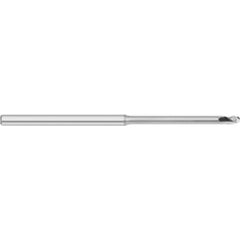 Titan USA - Ball End Mills; Mill Diameter (Decimal Inch): 0.0450 ; Number of Flutes: 3 ; Length of Cut (mm): 1.7000 ; Length of Cut (Decimal Inch): 0.0670 ; Material: Solid Carbide ; Overall Length (Inch): 2-1/2 - Exact Tool & Supply
