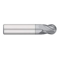 Titan USA - Ball End Mills; Mill Diameter (Decimal Inch): 0.0469 ; Number of Flutes: 4 ; Length of Cut (Decimal Inch): 0.0938 ; Material: Solid Carbide ; Overall Length (Inch): 1-1/2 ; Overall Length (Decimal Inch): 1.50000 - Exact Tool & Supply