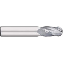 Titan USA - Ball End Mills; Mill Diameter (mm): 7.00 ; Mill Diameter (Decimal Inch): 0.2756 ; Number of Flutes: 4 ; Length of Cut (mm): 19.0000 ; Length of Cut (Decimal Inch): 0.7480 ; Material: Solid Carbide - Exact Tool & Supply