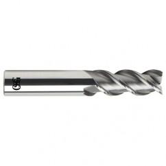 1/2" Dia. - 3" OAL - Carbide - Square End HP End Mill-3 FL - Exact Tool & Supply