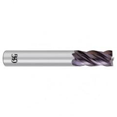 1/2 x 1/2 x 1-1/4 x 3 4Fl  Square Carbide End Mill - EXO - Exact Tool & Supply
