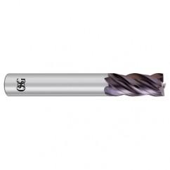 7/16 x 7/16 x 1 x 2-3/4 4Fl  Square Carbide End Mill - EXO - Exact Tool & Supply