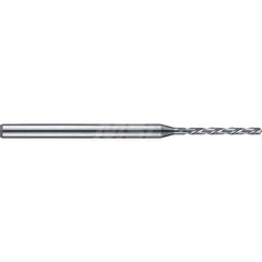 Micro Drill Bit: 0.0453″ Dia, 140 °, Solid Carbide Bright/Uncoated, RH Cut, Helical Flute, Series 6220 HP