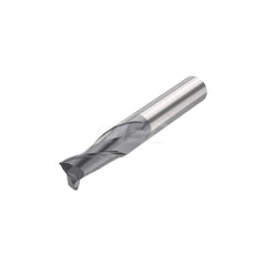 Corner Radius End Mill: 0.2362″ Dia, 4 Flutes, Solid Carbide 35 ° Helix, SIRON-A Coated, Corner Chamfer End, Series JSE514