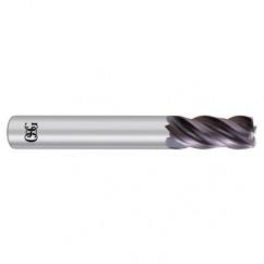 5/8 x 5/8 x 1-1/4 x 3-1/2 4Fl .030 C/R Carbide End Mill - EXO - Exact Tool & Supply