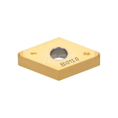 Turning Insert:  2QP-DNGM432HP BXA10,  Polycrystalline Cubic Boron Nitride TiAlN & TiCN Finish,  Neutral,  1/2″ Inscribed Circle,  0.0310″ Corner Radius,  55.0 &deg N/A Diamond,  Series  DNGM