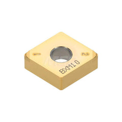 Turning Insert:  2QP-CNGM431HP BXA20,  Polycrystalline Cubic Boron Nitride Coated Finish,  Neutral,  1/2″ Inscribed Circle,  0.0160″ Corner Radius,  80.0 &deg N/A Diamond,  Series  CNGM
