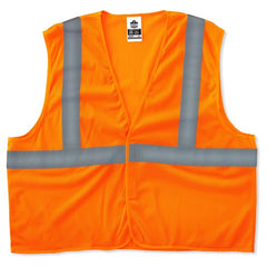 8205HL XS Orange Super Econ Mesh Vest Type R Class 2 - Exact Tool & Supply