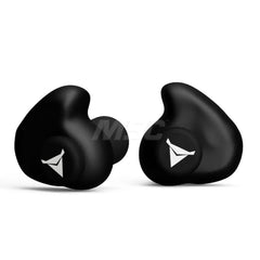 Earplug: 31dB, Foam, Plastic & Silicon Rubber Tip, Barrel, Cone, Triple-Flange & Custom Molded, No Roll, Push-In Stem & Roll Down, Uncorded Black