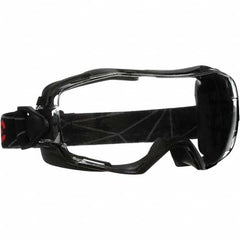 3M - Size L Clear Polycarbonate Anti-Fog Safety Goggles - Exact Tool & Supply