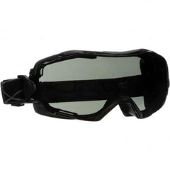 3M - Size L Gray Polycarbonate Anti-Fog Safety Goggles - Exact Tool & Supply