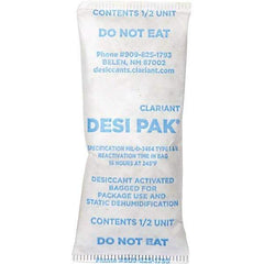 Armor Protective Packaging - Desiccant Packets Material: Clay Packet Size: 1/2 oz. - Exact Tool & Supply