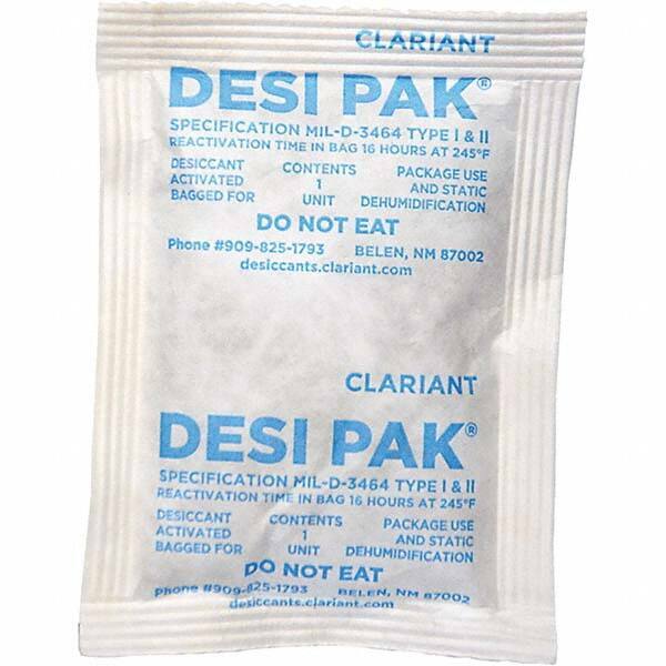 Armor Protective Packaging - Desiccant Packets Material: Clay Packet Size: 1 oz. - Exact Tool & Supply