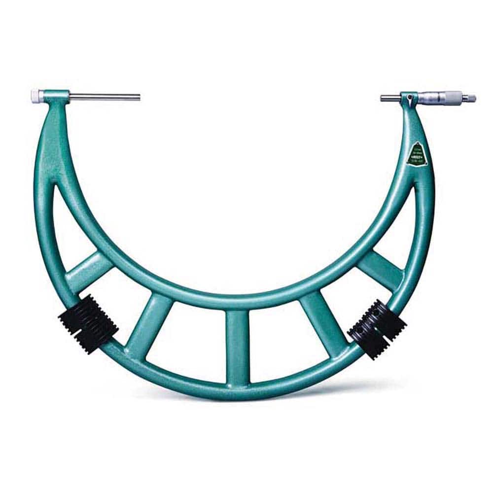 Insize USA LLC - Interchangeable-Anvil Micrometers; Operation Type: Mechanical ; Minimum Measurement (Decimal Inch): 32.0000 ; Digital Counter: No ; Maximum Measurement (Decimal Inch): 36.0000 ; Thimble Type: Ratchet Stop ; Graduation (Decimal Inch): 0.0 - Exact Tool & Supply