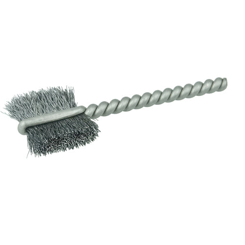 5/8″ Power Tube Brush, .005″ Stainless Steel Wire Fill, 5/8″ Brush Length - Exact Tool & Supply