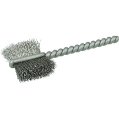 3/4″ Power Tube Brush, .005″ Stainless Steel Wire Fill, 5/8″ Brush Length - Exact Tool & Supply