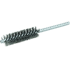 3/4″ Power Tube Brush, .0104″ Steel Wire Fill, 2-1/2″ Brush Length - Exact Tool & Supply
