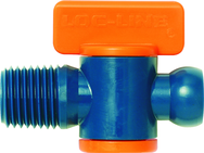 1/4" Male NPT Valve 10 Piece - Coolant Hose System Component - Exact Tool & Supply
