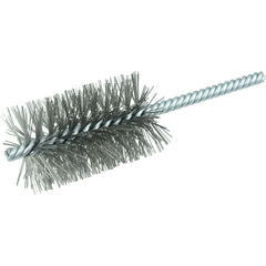 1-1/2″ Power Tube Brush, .014″ Stainless Steel Fill, 2-1/2″ Brush Length - Exact Tool & Supply