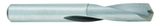 1 Carbide Slow Spiral Jobber Drill - Bright - Exact Tool & Supply
