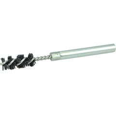 3/8″ Diameter - Power Tube Brush - 0.026″/120 Grit - Exact Tool & Supply