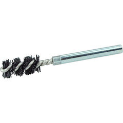 1/2″ Diameter - Power Tube Brush - 0.026″/120 Grit - Exact Tool & Supply