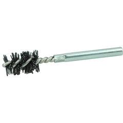 Burr-Rx 5/8″ Dia Power Tube Brush, .026/120CG Crimped Fill, 1″ Brush Length, 3-1/2″ Overall Length - Exact Tool & Supply