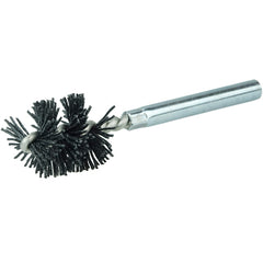 1″ Diameter - Power Tube Brush - 0.026″/120 Grit - Exact Tool & Supply