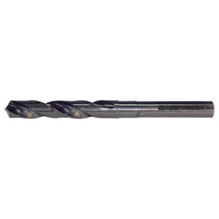 ‎1-1/16 RHS / RHC HSS 118 Degree Radial Point 1/2 Reduced Shank Silver & Deming Drill - Steam Oxide - Exact Tool & Supply