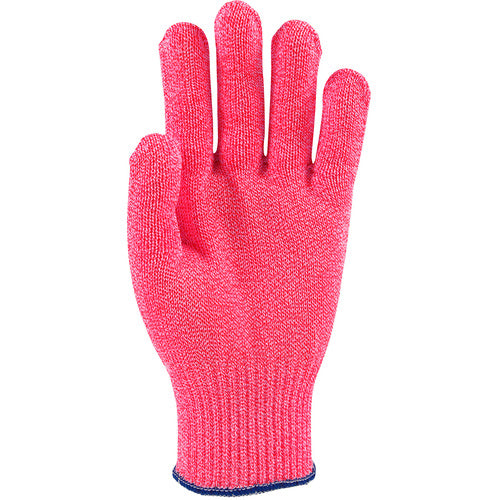 ‎22-760NP/L SS Engineered Yarn Glove - S-steel wire core & Dyneema Yarn - w/poly - Medium Weight - orn - 10 Gg - Exact Tool & Supply