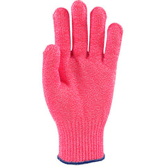 ‎22-760NP/L SS Engineered Yarn Glove - S-steel wire core & Dyneema Yarn - w/poly - Medium Weight - orn - 10 Gg - Exact Tool & Supply