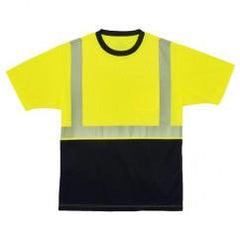8280BK L LIM/BLK FRONT PERF T-SHIRT - Exact Tool & Supply