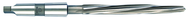 1-5/16 Dia-HSS-4 MT Taper Shank Left Hand Spiral/Right Hand Cut Bridge Reamer - Exact Tool & Supply