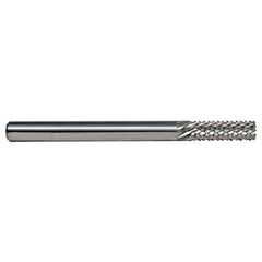 3.0mm Down Cut Bur End Point Diamond Grind Router Alternate Manufacture # 91060 - Exact Tool & Supply