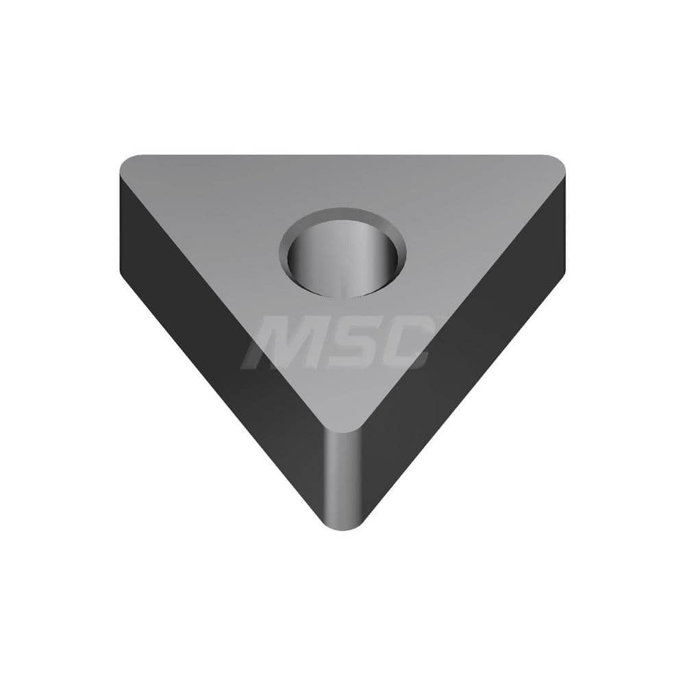 Turning Insert:  TNGA331 H1,  Solid Carbide Uncoated Finish,  Neutral,  0.6496″ Long,  3/8″ Inscribed Circle,  0.0157″ Corner Radius,  60.0 &deg N/A Triangle,  Series  H1