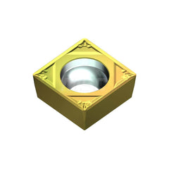 Turning Insert:  SCMT3252ELB T2500Z,  Cermet AlN Finish,  Neutral,  0.3750″ Long,  3/8″ Inscribed Circle,  0.0315″ Corner Radius,  90.0 &deg N/A Square,  Series  T2500Z